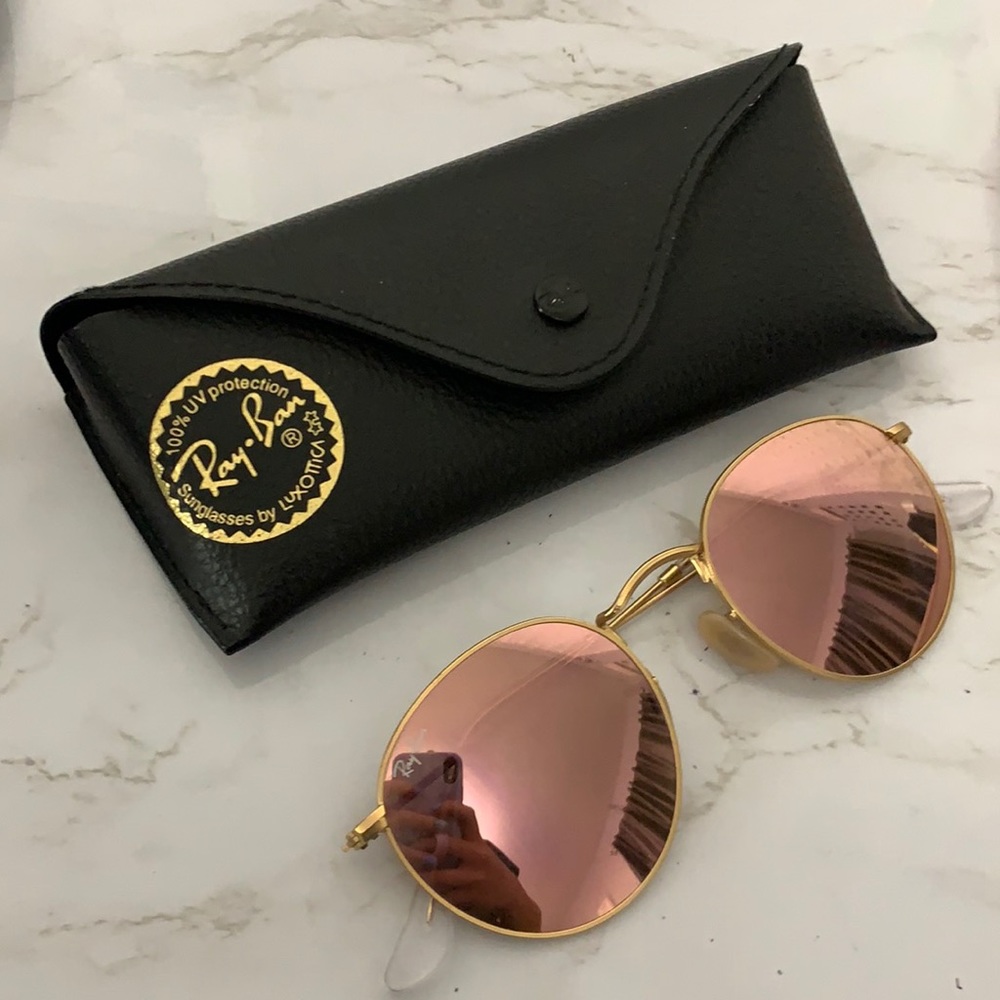 Ray ban circle frame sunglasses